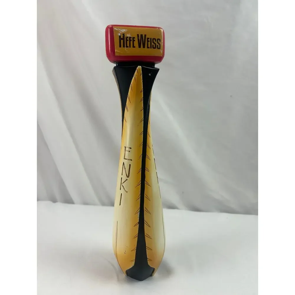 ENKI Hootenanny Hefe Weiss Beer Tap Handle Minnesota Brewing 10.5in Wheat Ale
